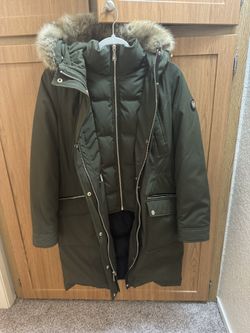 Michael Kors Green Winter Jacket-New With Tags