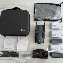 Holy Stone HS600 Drone with Camera 4K, FAA Remote ID Compliant, 2-Axis Gimbal & EIS Anti Shake, 3 Batteries 84-Min Flight Time