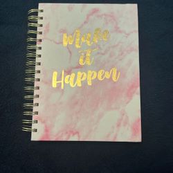 Make It Happen Spiraled notebook