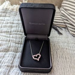 Tiffany Heart Pendant Necklace