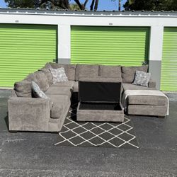 Slate Gray Copley Place Sectional Couch Sofa - Rooms To Go 