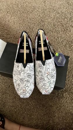 White Marvel Concept Art Print Toms