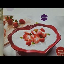 TAZON GRANDE EN FORMA DE CORAZÓN COLOR VINO PRINCESS HOUSE ⚘️