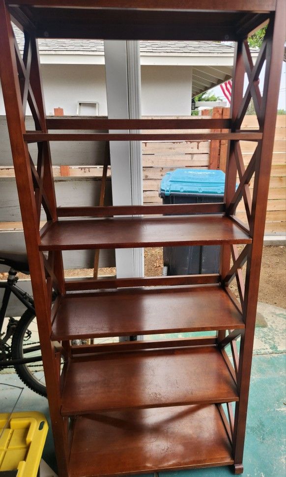 Nice Wooden Shelving/book Case