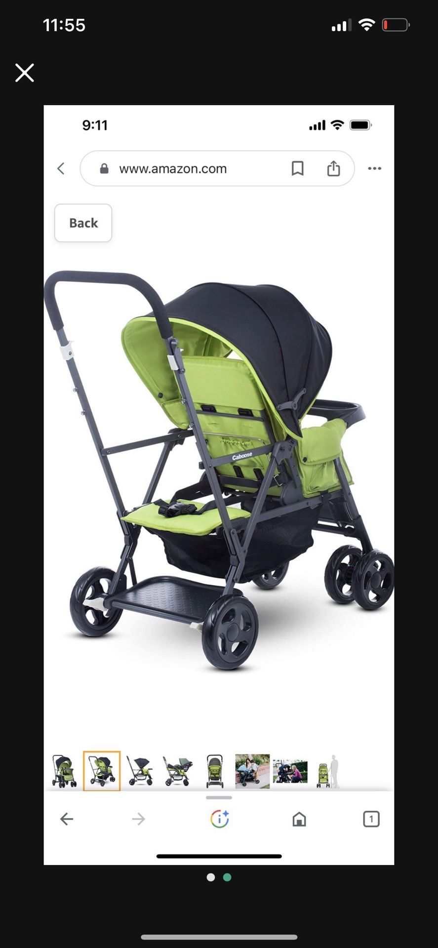 Joovy Double Stroller New For 100 Original Price $190