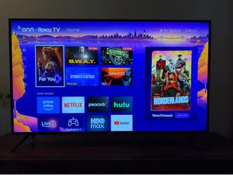 50” onn. Roku Smart TV