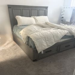 Cal King Bed Frame With Mattress
