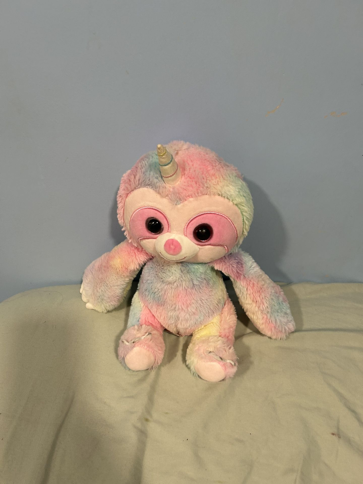 Unicorn Sloth, Stuffed Animal