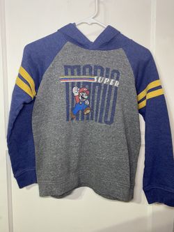 Super Mario Kids Sweatshirt Size 12!