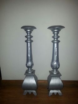 Large candle stick holders