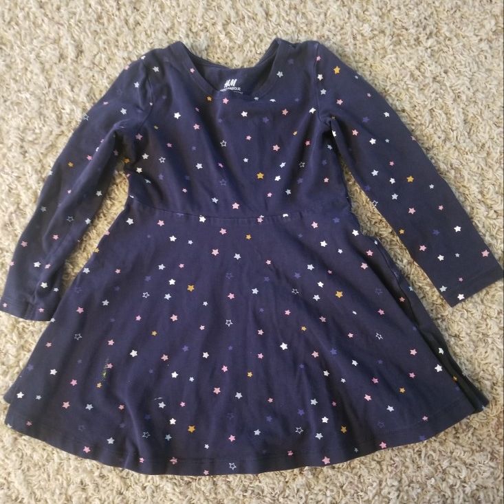 H & M Blue Long Sleeve Dress for Sale in Kent, WA
