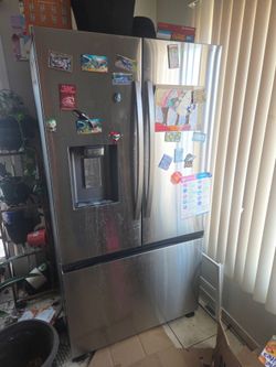 The refrigerator for sale. Once
You control that