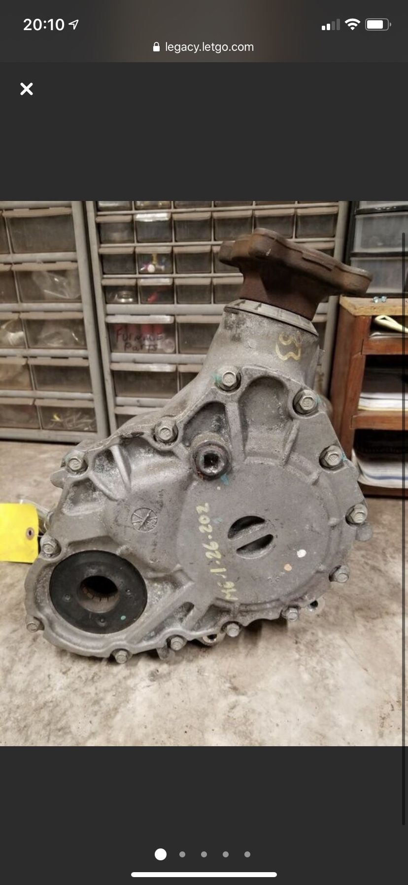 Mazda AWD transfer case