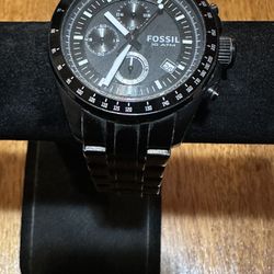 fossil chronograph watch men Ch-2601 10atm Water Resistant 