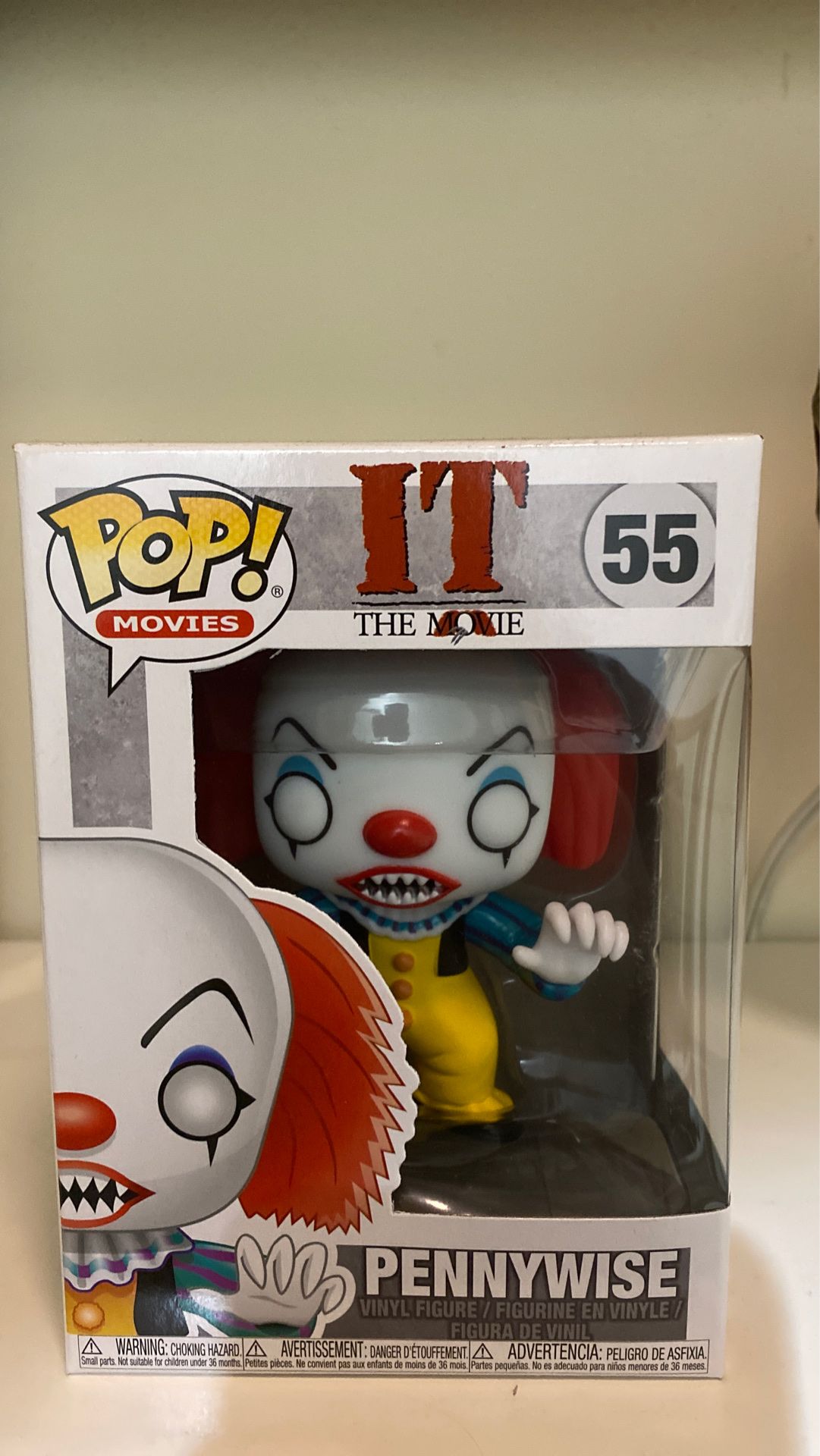 Funko Pop Pennywise IT 55 $10