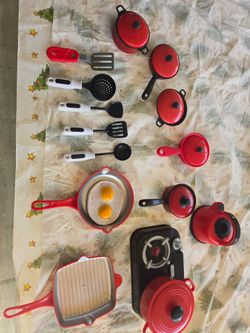 Kids Toy Kitchen Cookware Play Set