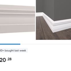 baseboard moulding wood- rodapies de madera