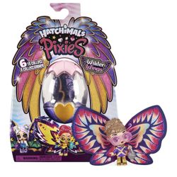 Hatchimals Pixies, Wilder Wings Pixie with Fabric Wings and 2 Accessories (Styles May Vary)