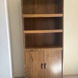 Wooden Bookcase