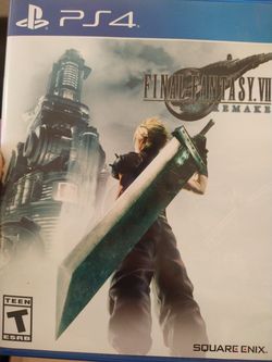 Final Fantasy 7 - remake ps4 game