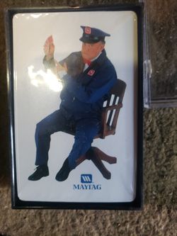 Playing Cards (Maytag Guy)
