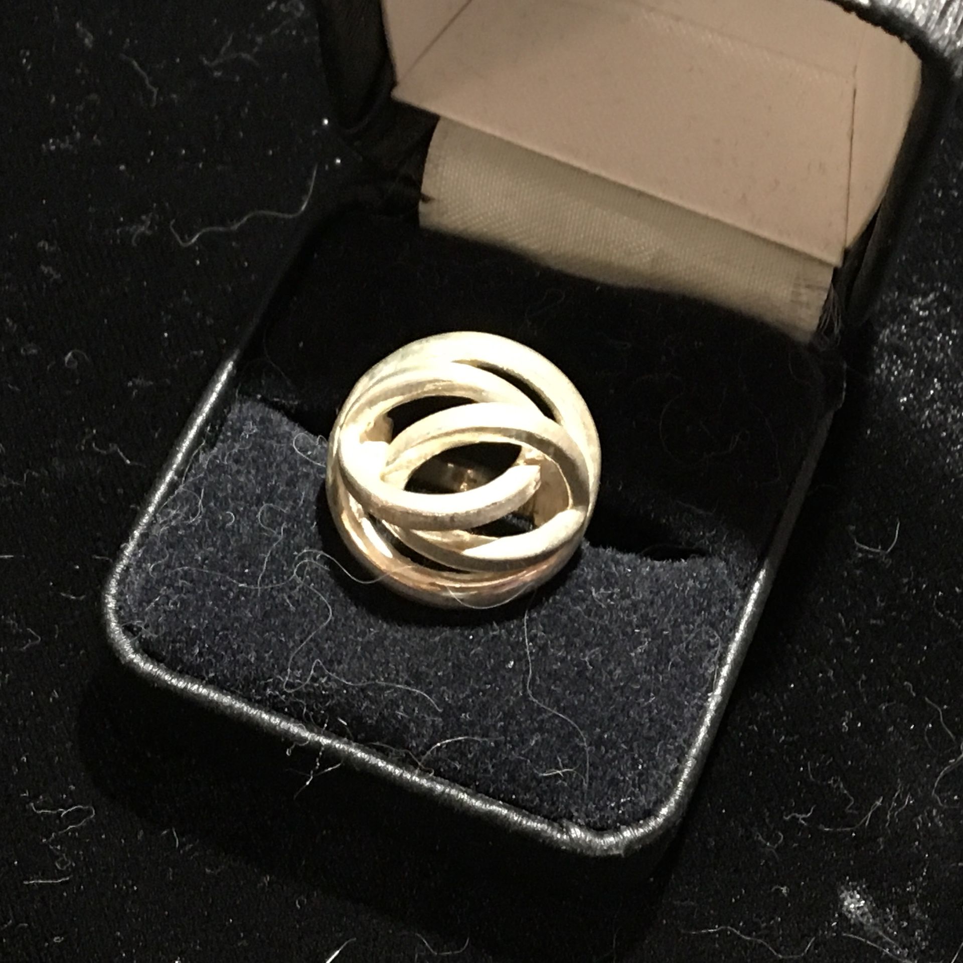 925 swirl ring