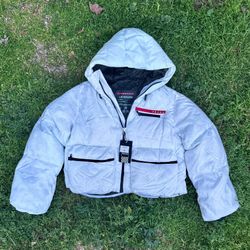 Prada Women’s Puffer Jacket / Crop Top