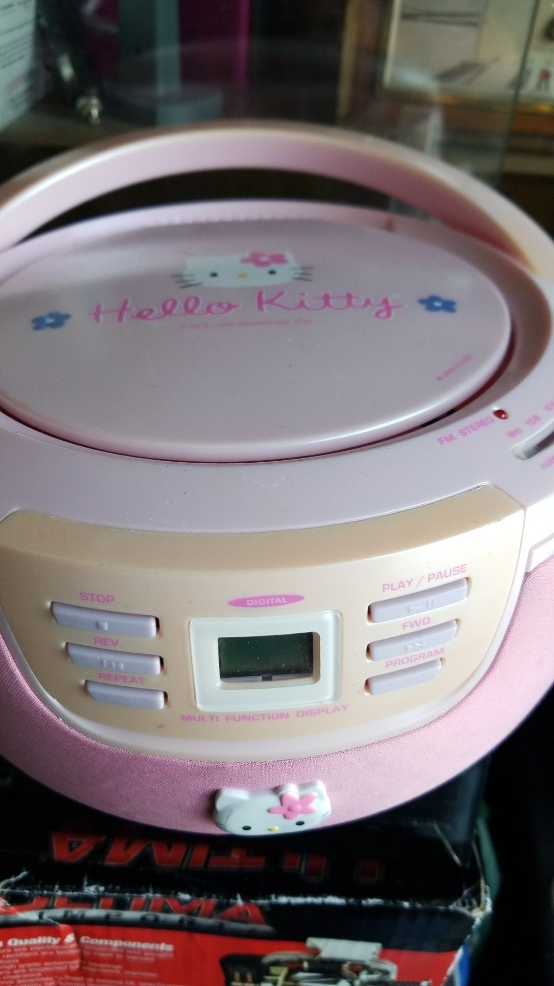 Hello Kitty CD player and radio. SC