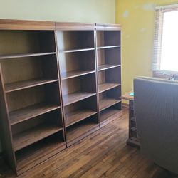 3 Bookshelfs