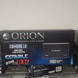 New!! Orion COBALT 4500w 1ch Amplifier 