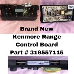 Brand New Kenmore Range Control Board  Part # (contact info removed)15