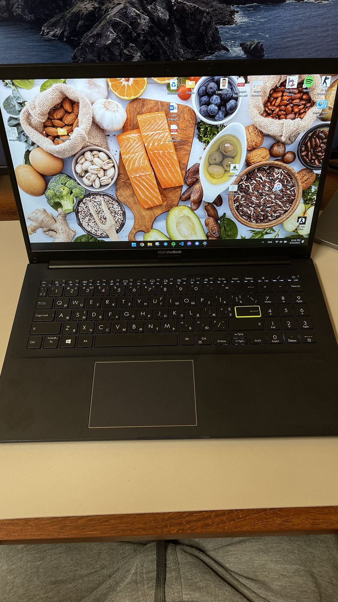 Russian Keyboard VivoBook ASUS Laptop X513EPN X513EP