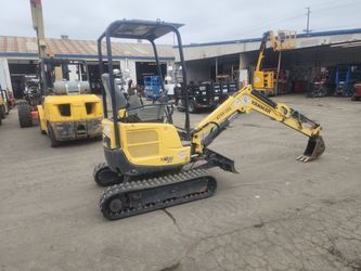  2017 Yanmar ViO17-1A Mini Excavator – Zero Tail Swing, Dealer Maintained, 13.5 HP Diesel