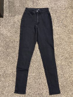 Fashion Nova black jeans size 3