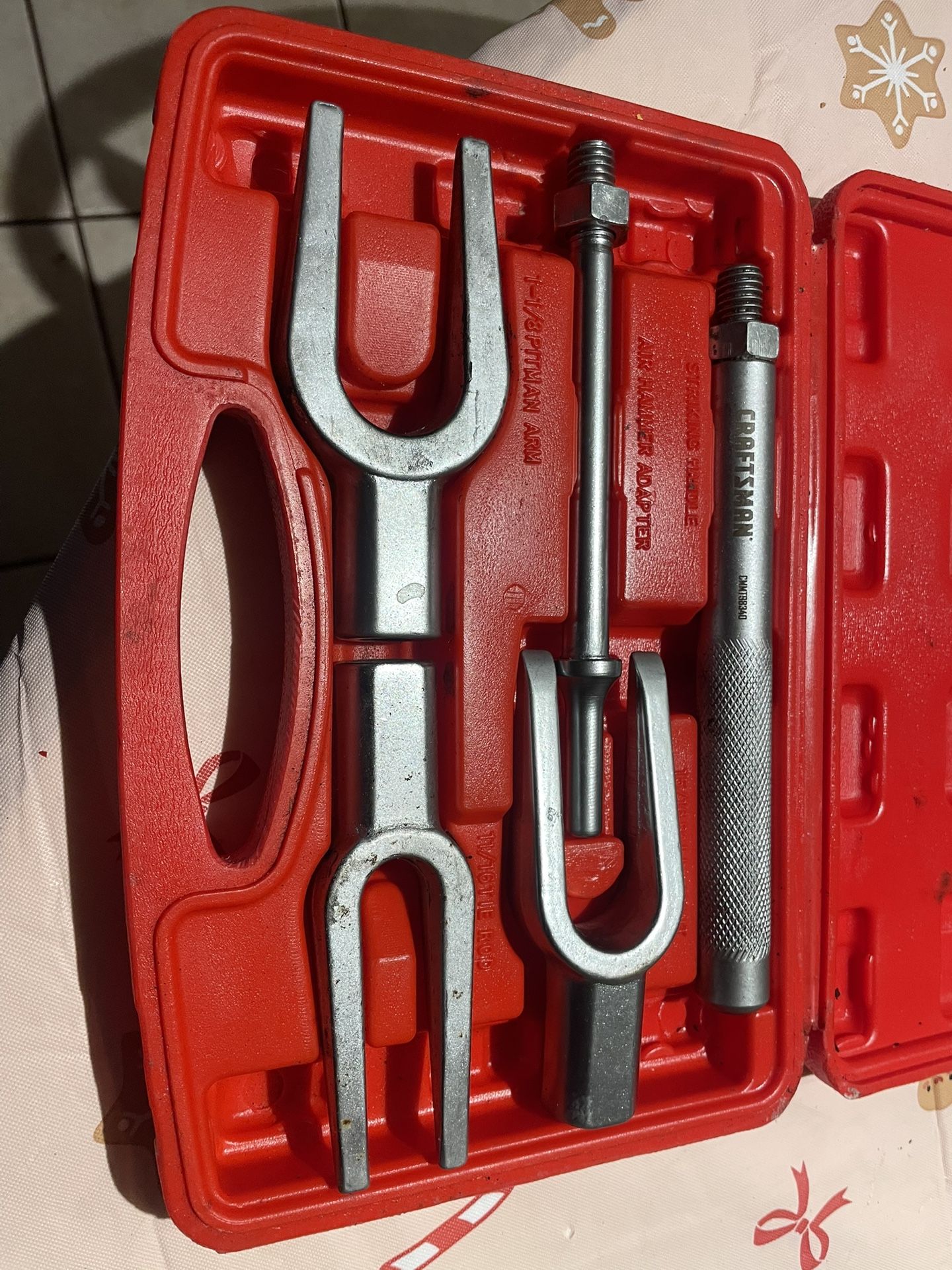 Craftsman manual and pneumatic pickle fork set five piece $35 firm in n Lakeland 