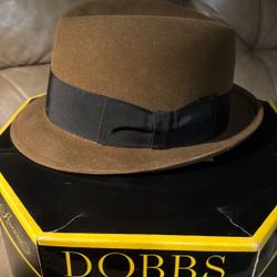Vintage Dobbs Twenty Fedora Hat 