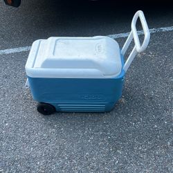 Igloo Cooler with wheels 