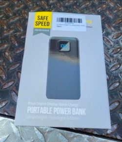 New 40,000 Mah Portable Power Bank with flash lights.Cargador De Telefonos, Tabletas, Electronicos con luz
