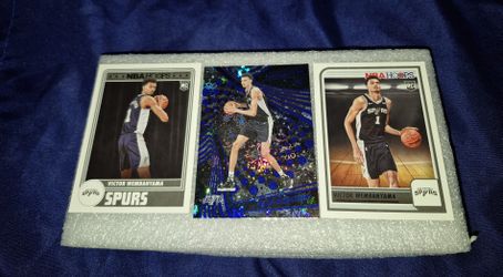 Wemby Rookie Cards! Mint Condition,available single Or Package Deal For ALL 3!