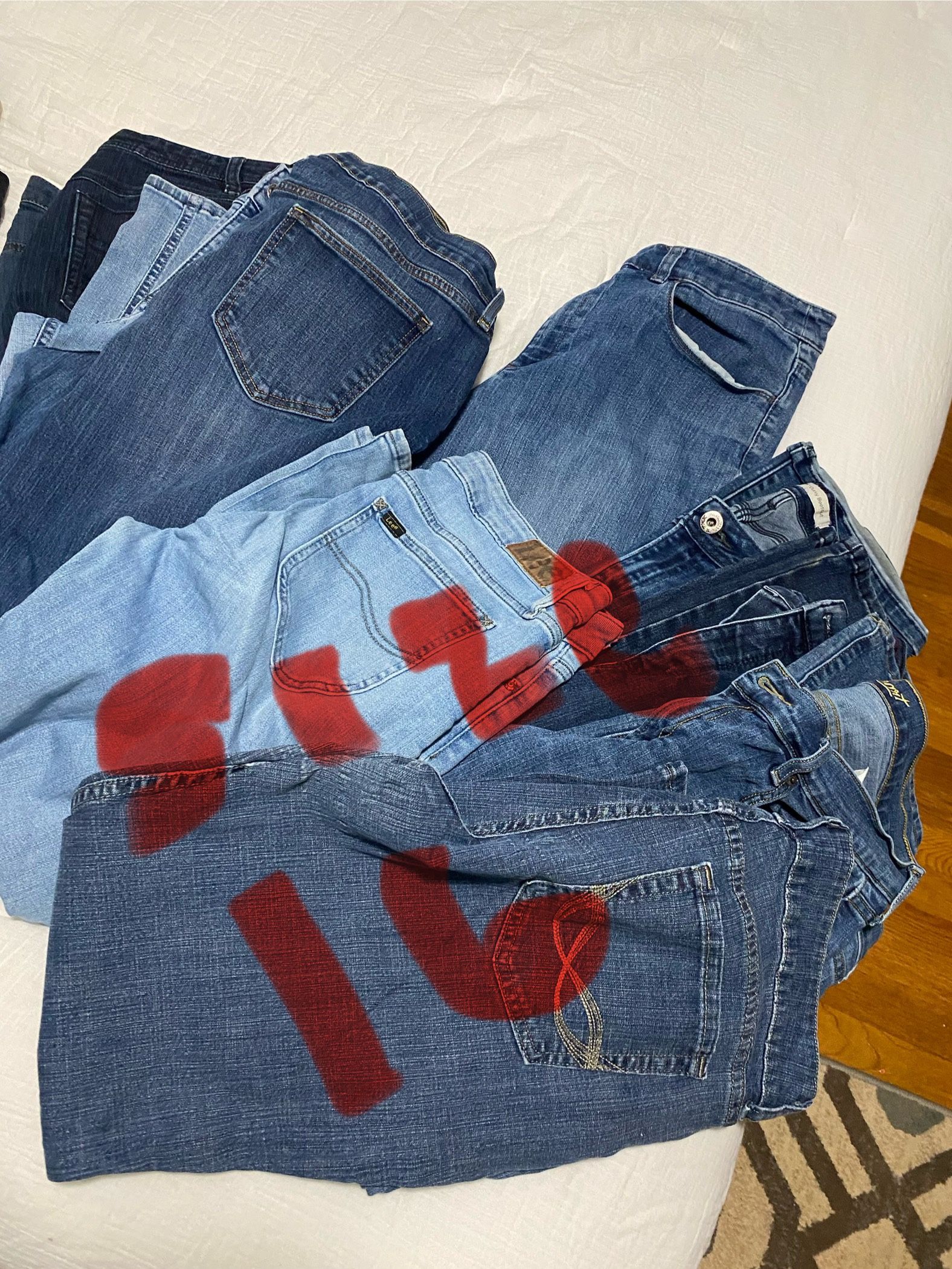Jeans Jeans Jeans. All Size 16