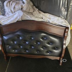 Twin Bed With Box Spring (No Mattress)