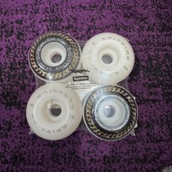 Supreme Zoo York Spitfire Cuban Links Classic Skateboard Wheels (Set of 4) $50