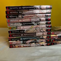 Komi Can’t Communicate Volumes 1-15