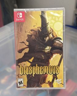 Blasphemous Nintendo Switch 2019 Variant Brand New Sealed Limited Run #52