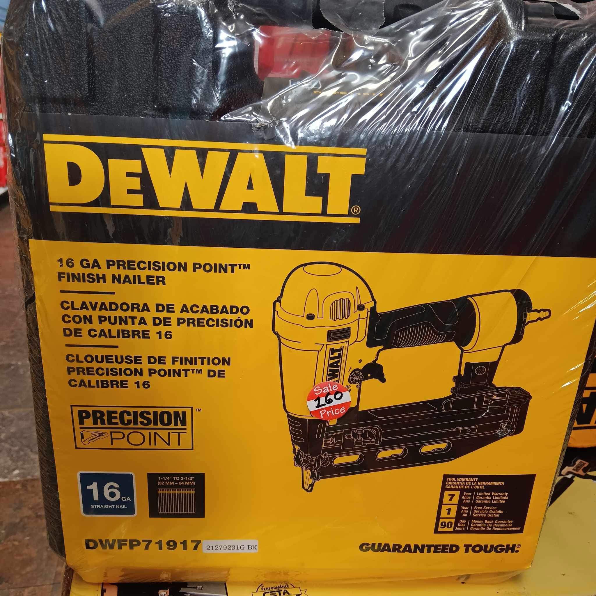 Dewalt New 16ga Finish Nailer