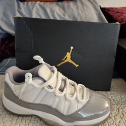 NEW Cement Grey JORDAN low tops