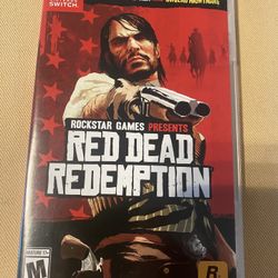 Red Dead Redemption Nintendo Switch
