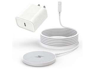 Wireless Charging Pad with USB-C Adapter and Cable