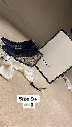 Blue Gucci shoes size 9+