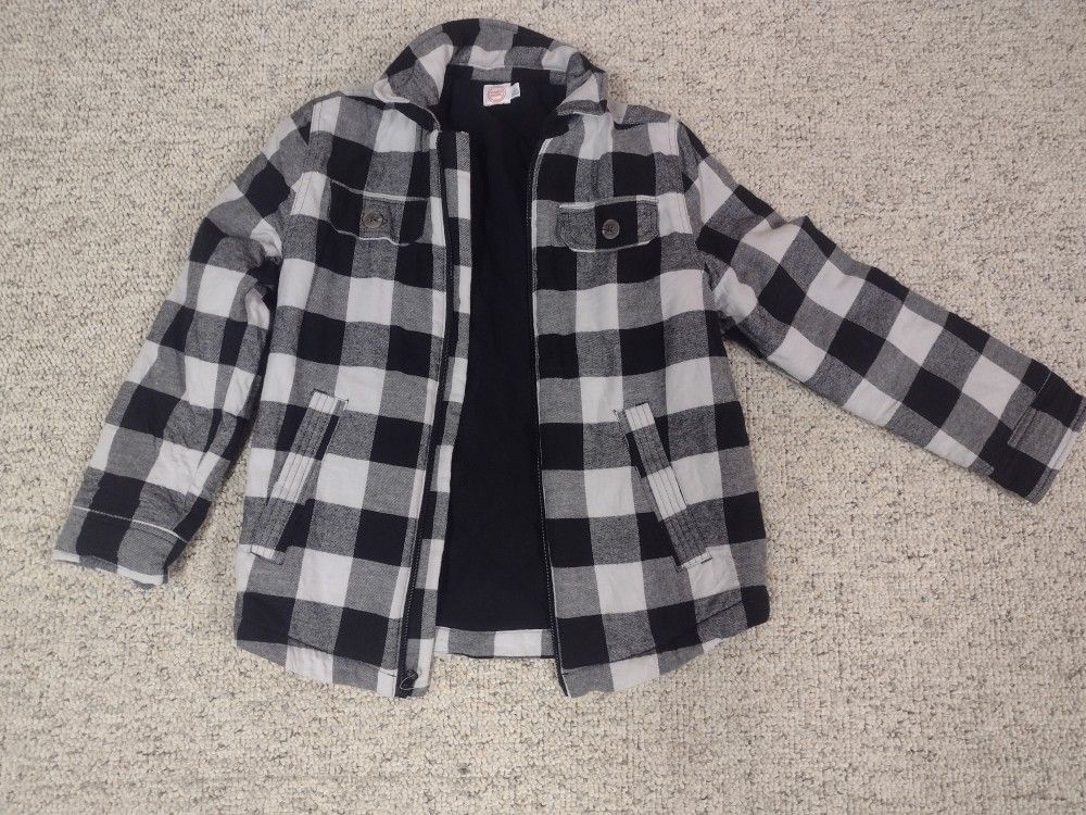 Boys Quilted Jacket Size 10 -12